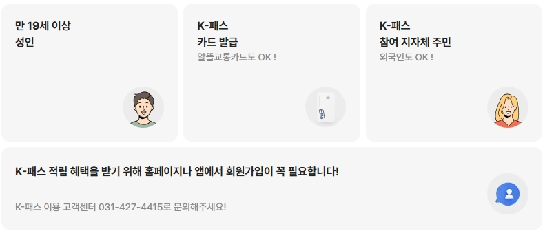 k패스-교통카드_조건