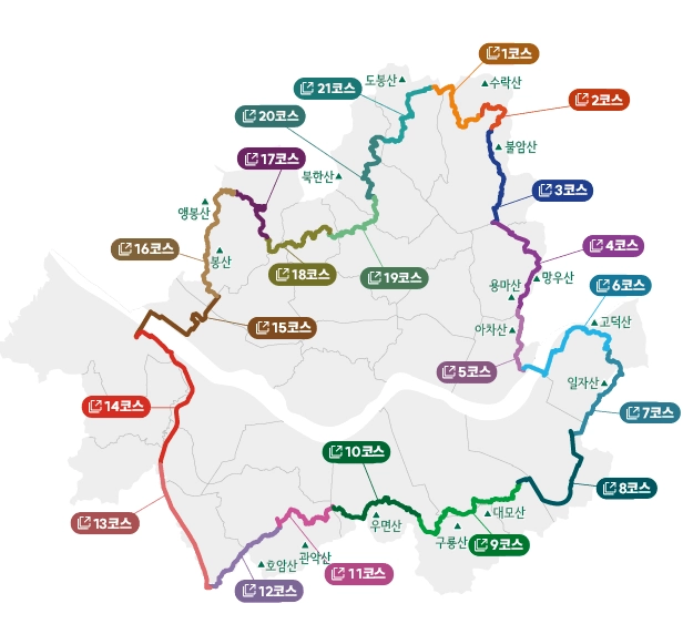 서울-둘레길-코스