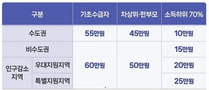 2026 추경 민생지원금