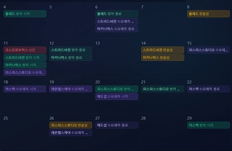 2026년 5월 공모주 일정