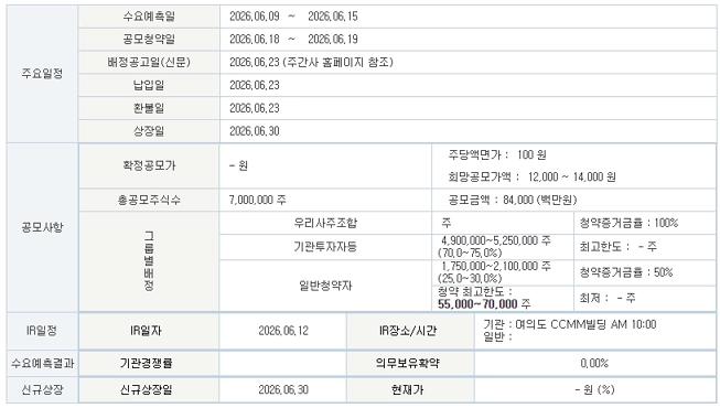 스트라드비젼 공모주 일정